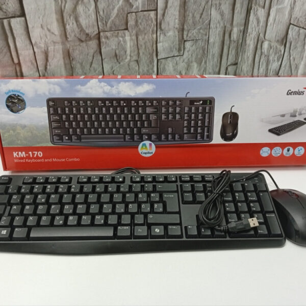 Tastatura+miš GENUS KM-170 USB