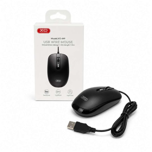 Žični miš XO M9 USB