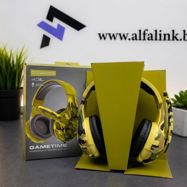 Gaming slušalice sa mikrofonom Snopy SN-8800 kamuflažne