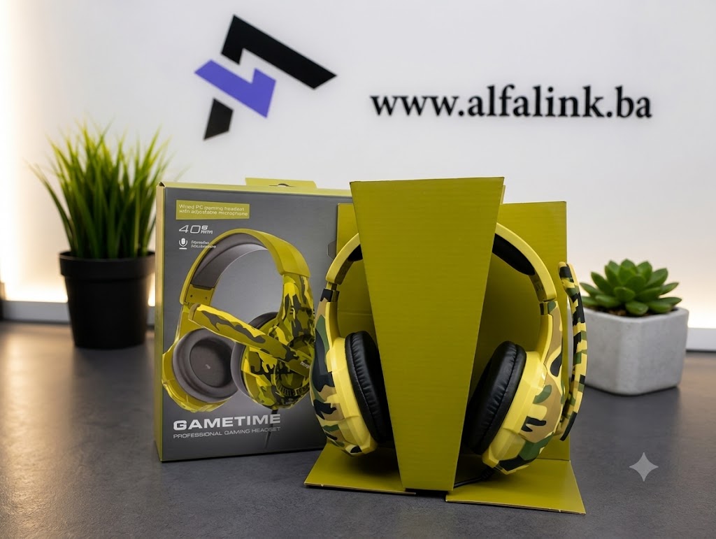 Gaming slušalice sa mikrofonom Snopy SN-8800 kamuflažne