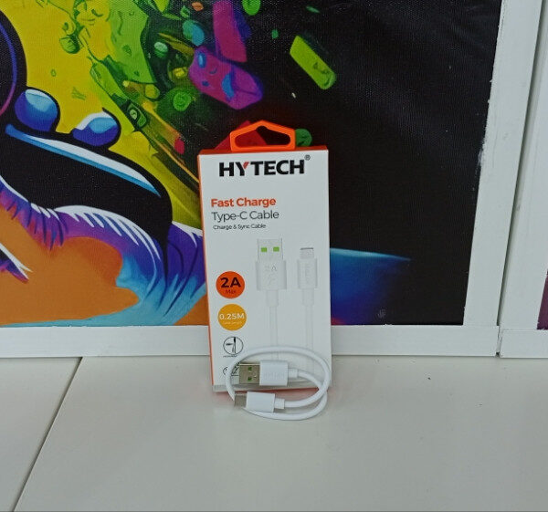 HYTECH Type-C bijeli kabal 0.25m 2A