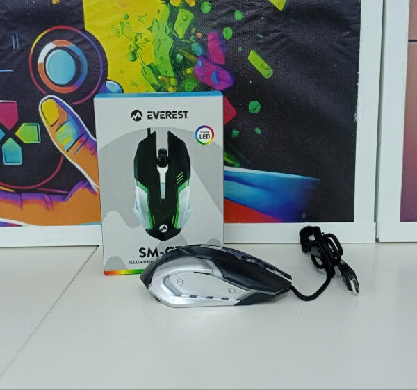 Everest gamin miš G72 sa RGB osvjetljenjem