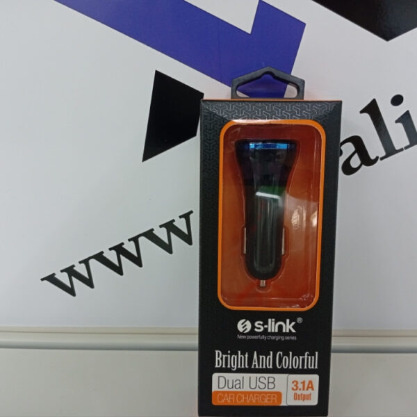 Autopunjač SLP-120 pro 3100ma 2xUSB