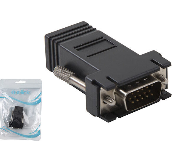 S-link SL-15RJ45 VGA 15M na RJ45 pretvarač
