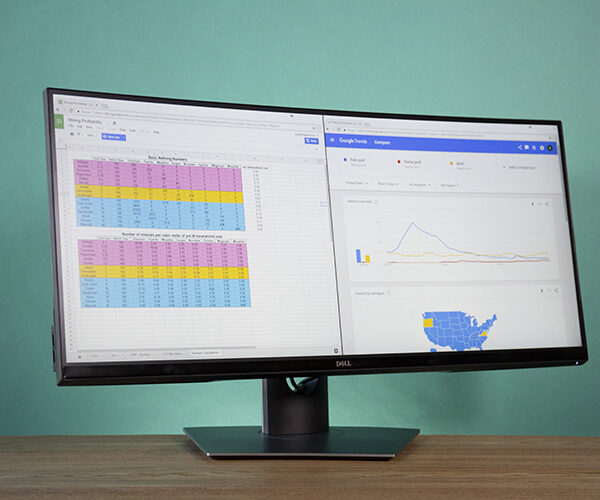 Monitor Dell P3418HW zakrivljeni