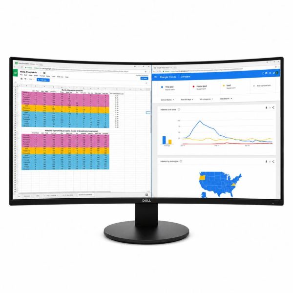 Monitor Dell P3418HW Zakrivljeni