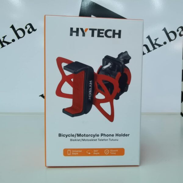 Hytech univerzalni drzač mobitela za biciklo HY-XH09 crno/crveni