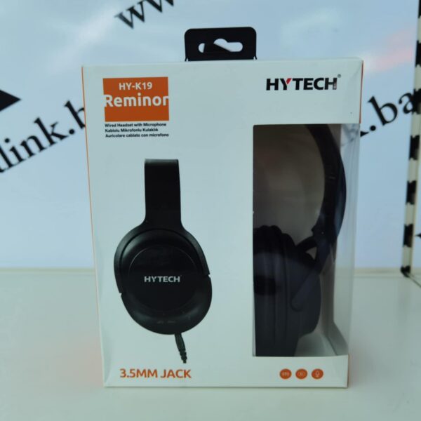 Slušalice sa mikrofonom Hytech HY-K19 REMINOR Crne