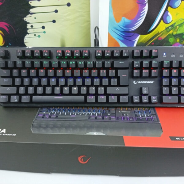 Tastatura Rampage KB-R86 Crna mehanička sa plavim tipkama