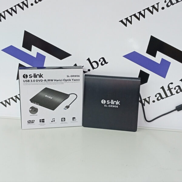 Externa optika S-link SL-DRW06 USB 3.0 DVD -R/CD-R/RW