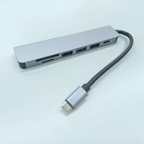 Adaper type C to HDMI SD TF USB 3 USB2