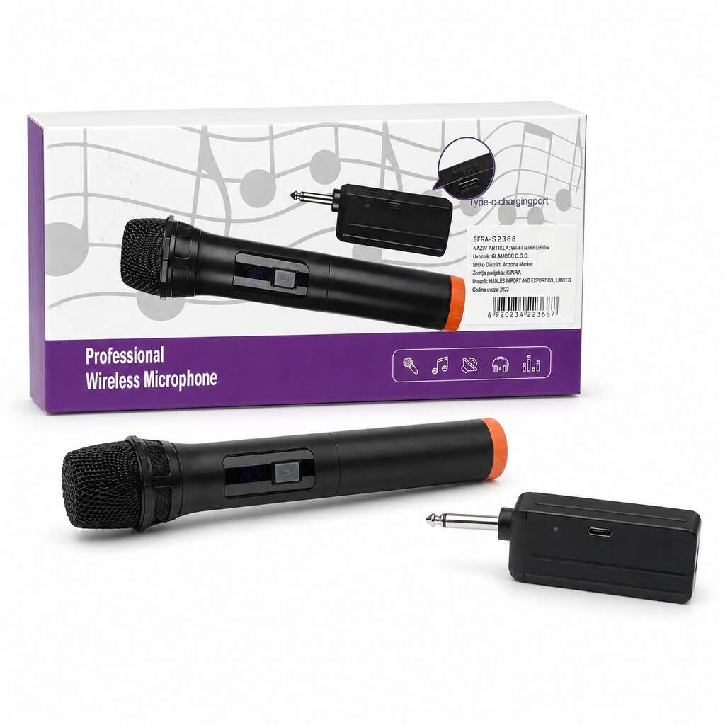 Bežični mikrofon Weisre DM-2207