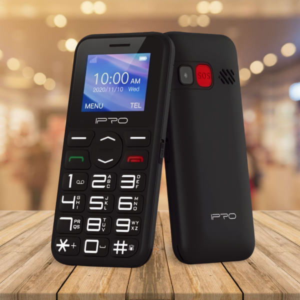 Telefon na tipke IPRO F183 Black