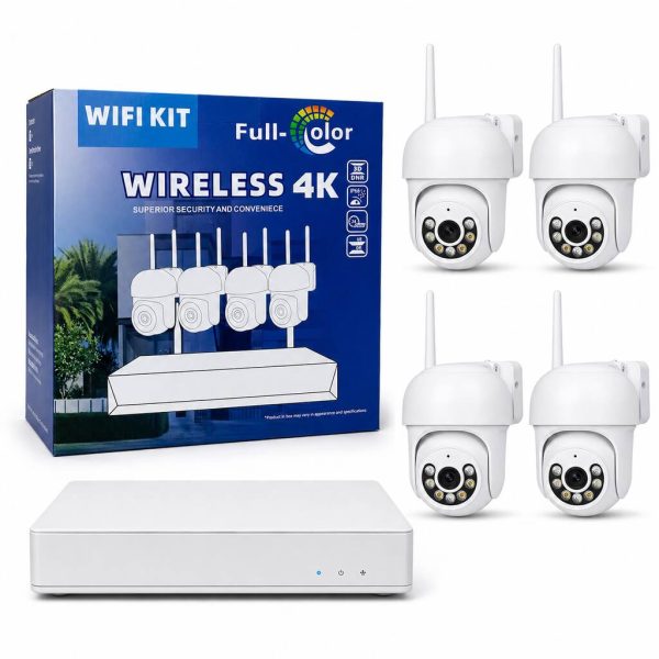 Set Wifi kamera 4CH