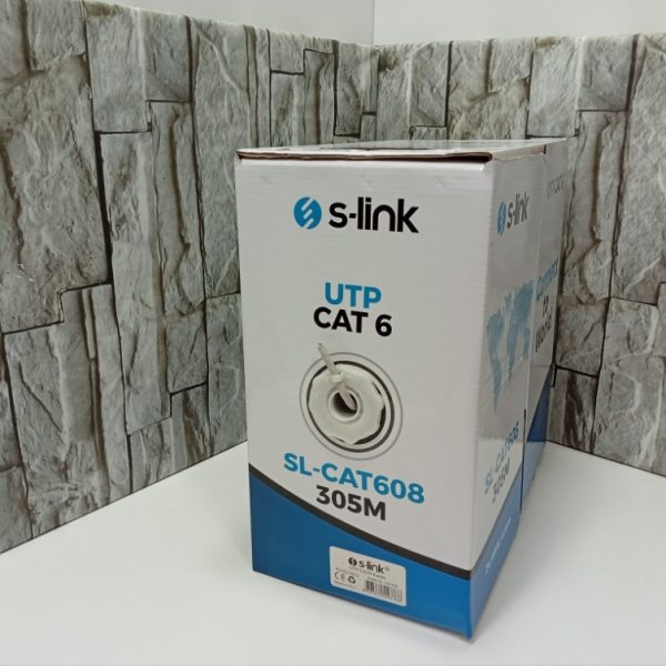 S-link SL-CAT608 305m Utp CAT6 kabal