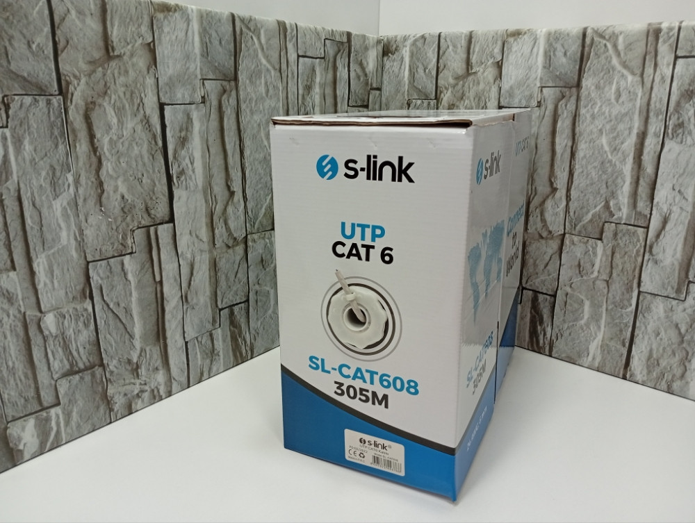 S-link SL-CAT608 305m Utp CAT6 kabal