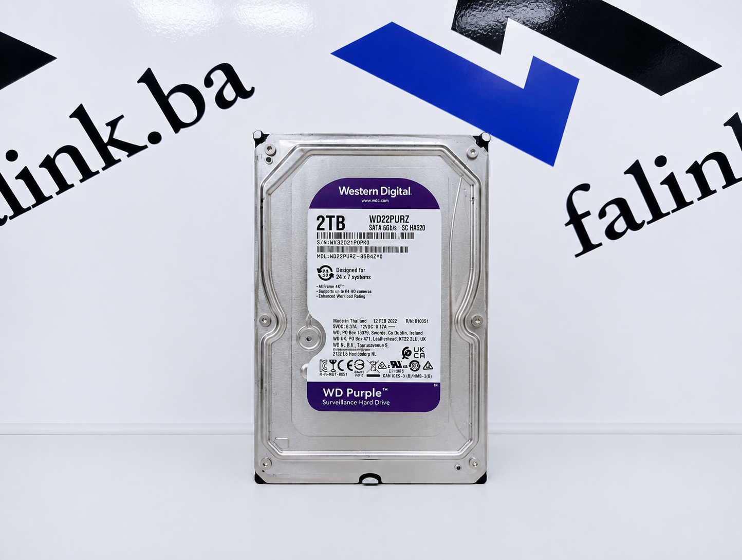 HDD WD Purple 2TB