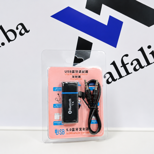 Wireless bluetooth TX adapter 5.0 -Aux cable