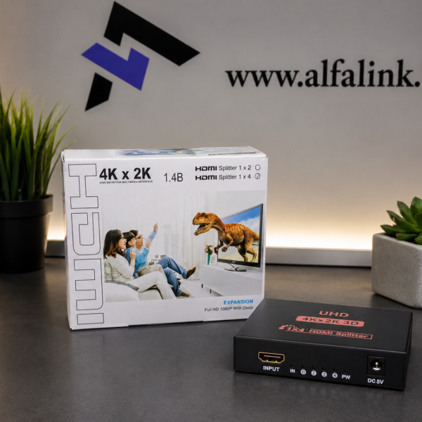 Adapter HDMI Splinter 1 in 4 Out