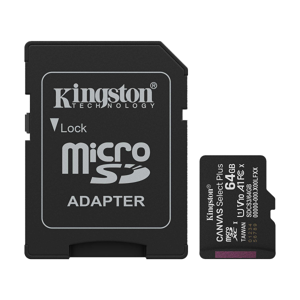 Micro SD card Kingston 64 GB