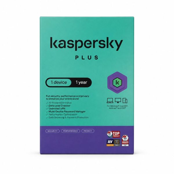 Retail Kaspersky Plus 1 deskop /1year base KL1042O5AFS