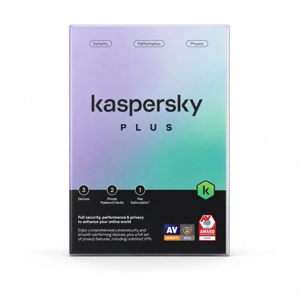 Retail Kaspersky Plus 3 deskop /1year base KL1042O5CFS