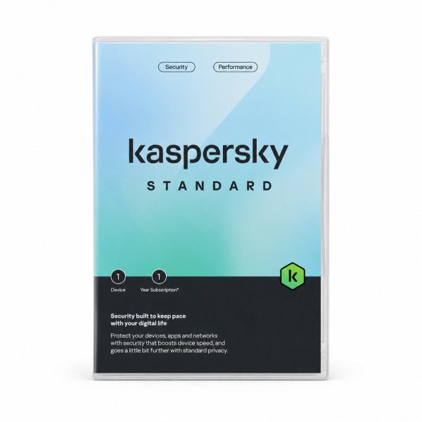 Retail Kaspersky standard 1 deskop /1year base KL1041O5AFS