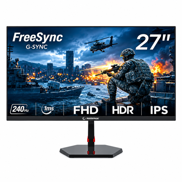 Monitor Rampage RAVEN RV27R240F 27" 240Hz